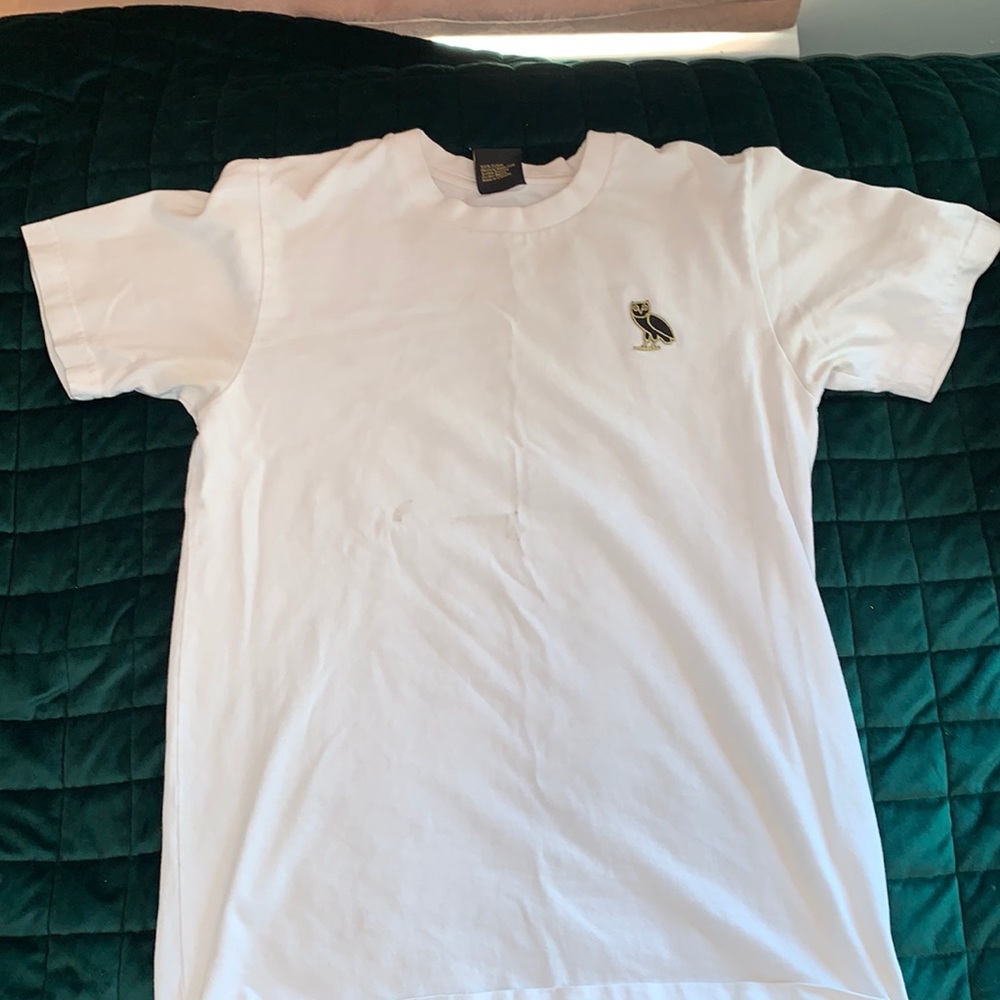 DRAKE 2016 OVO WHITE TEE MEN SMALL/ WOMEN M-L